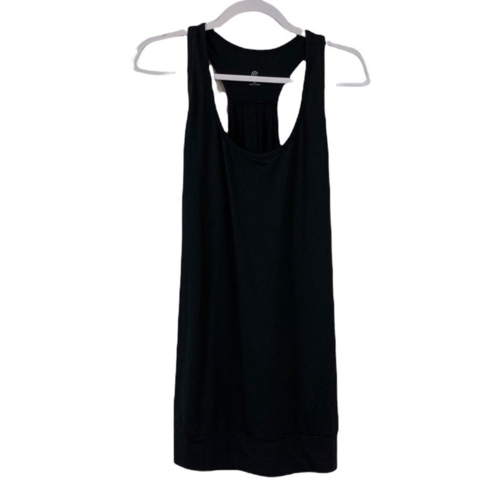 CHAMPION C9 SCOOP NECK RACERBACK CLASSIC BLACK TANK PLUS SIZE